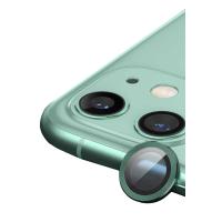 Newface iPhone 11 Raze Metal Kamera Lens - Yeşil