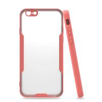 Newface iPhone 6 Kılıf Platin Silikon - Pembe