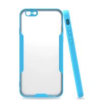 Newface iPhone 6 Kılıf Platin Silikon - Mavi