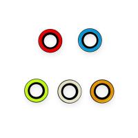 Newface iPhone 12 Pro Neon Fosforlu Kamera Lens - Beyaz