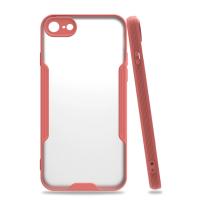 Newface iPhone 7 Kılıf Platin Silikon - Pembe