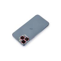 Newface iPhone 12 Pro Metal Kamera Lens Koruma Cam - Kırmızı