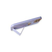 Newface iPhone 13 Pro Max Kılıf Coco Deri Standlı Kapak - Lila