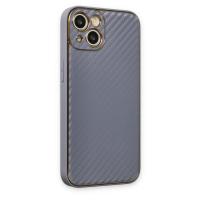 Newface iPhone 13 Kılıf Coco Karbon Silikon - Gri