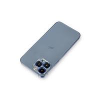 Newface iPhone 14 Pro Metal Kamera Lens Koruma Cam - Mavi
