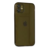 Newface iPhone 12 Kılıf Fly Lens Silikon - Siyah