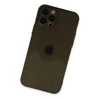 Newface iPhone 12 Pro Max Kılıf Fly Lens Silikon - Siyah