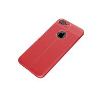 Newface iPhone 7 Plus Kılıf Auto Focus Kapak - Kırmızı