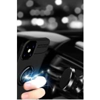 Newface iPhone 12 Mini Kılıf Range Yüzüklü Silikon - Siyah