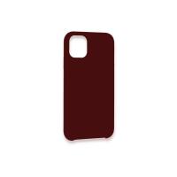 Newface iPhone 12 Kılıf Lansman Legant Silikon - Bordo