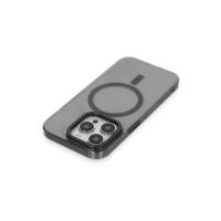 Newface iPhone 14 Pro Kılıf Anka PC Magneticsafe Sert Metal Kapak - Siyah