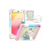 Newface iPad 5 Air 9.7 Kılıf Tablet Rainbow Kapak - Pembe