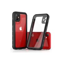Newface iPhone 11 Kılıf Red Pepper Su Geçirmez Kılıf - Siyah-Gri