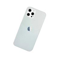 Newface iPhone 12 Pro Max Kılıf Karbon PP Silikon - Şeffaf