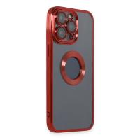 Newface iPhone 14 Pro Kılıf Slot Silikon - Kırmızı