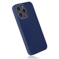 Newface iPhone 13 Pro Kılıf Glass Kapak - Lacivert