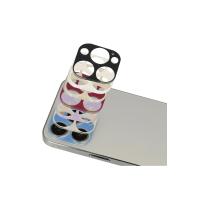 Newface iPhone 13 Pro Max Rainbow Kamera Lens Koruma Cam - Mor