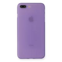 Newface iPhone 7 Plus Kılıf PP Ultra İnce Kapak - Mor