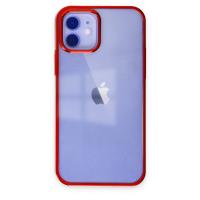Newface iPhone 12 Kılıf Element Silikon - Kırmızı