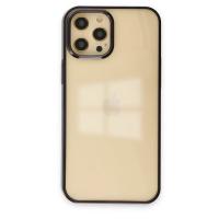 Newface iPhone 12 Pro Max Kılıf Element Silikon - Siyah