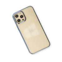 Newface iPhone 12 Pro Max Kılıf Element Silikon - Mavi