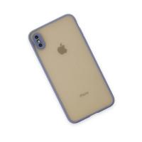 Newface iPhone X Kılıf Montreal Silikon Kapak - Gri