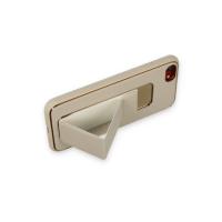 Newface iPhone 7 Kılıf Coco Deri Standlı Kapak - Gold