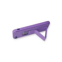 Newface iPhone 7 Kılıf Coco Deri Standlı Kapak - Koyu Lila