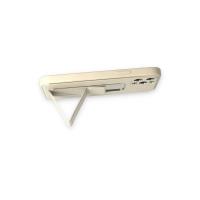 Newface iPhone 12 Pro Max Kılıf Coco Deri Standlı Kapak - Beyaz