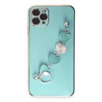 Newface iPhone 11 Pro Kılıf Esila Silikon - Su Yeşili