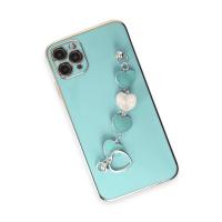 Newface iPhone 11 Pro Kılıf Esila Silikon - Su Yeşili