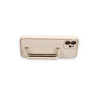 Newface iPhone 12 Kılıf Coco Elit Kapak - Gold