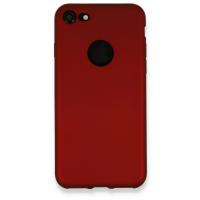 Newface iPhone 7 Kılıf First Silikon - Bordo