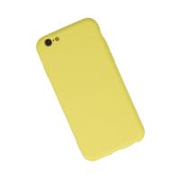 Newface iPhone 6 Plus Kılıf Nano içi Kadife Silikon - Sarı