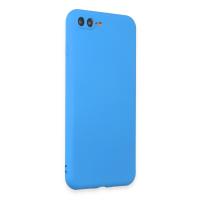 Newface iPhone 7 Plus Kılıf First Silikon - Mavi