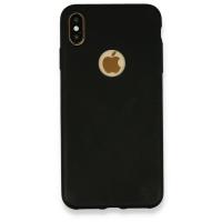 Newface iPhone XS Max Kılıf First Silikon - Siyah