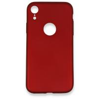 Newface iPhone XR Kılıf First Silikon - Bordo
