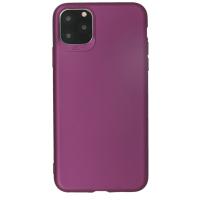 Newface iPhone 11 Pro Max Kılıf First Silikon - Mürdüm