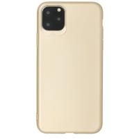 Newface iPhone 11 Pro Max Kılıf First Silikon - Gold