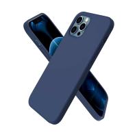 Newface iPhone 12 Pro Max Kılıf First Silikon - Lacivert