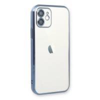 Newface iPhone 11 Kılıf Razer Lensli Silikon - Açık Mavi