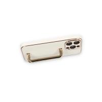 Newface iPhone 14 Pro Max Kılıf Coco Elit Kapak - Beyaz