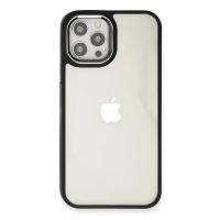 Newface iPhone 12 Pro Max Kılıf Dora Kapak - Siyah