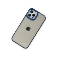 Newface iPhone 12 Pro Max Kılıf Dora Kapak - Mavi