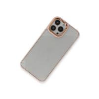 Newface iPhone 13 Pro Max Kılıf Dora Kapak - Pudra