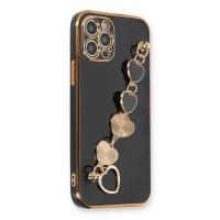 Newface iPhone 12 Pro Max Kılıf Esila Silikon - Siyah