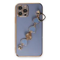 Newface iPhone 12 Pro Max Kılıf Esila Silikon - Gri