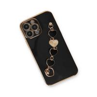 Newface iPhone 13 Pro Max Kılıf Esila Silikon - Siyah