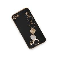 Newface iPhone 7 Kılıf Esila Silikon - Siyah