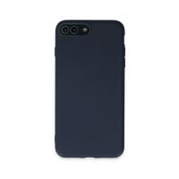 Newface iPhone 7 Plus Kılıf Lansman Glass Kapak - Lacivert